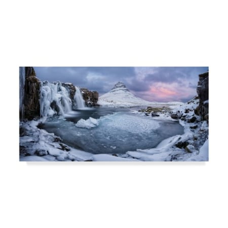 Ivan Pedretti 'Kirkjufell Pool' Canvas Art,10x19